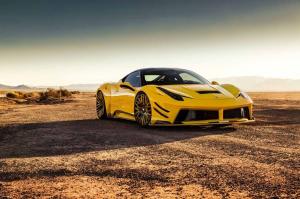 Ferrari 458 Speciale by Prior Design and Creative Bespoke on Forgiato Wheels (Fratello-ECL) 2016 года